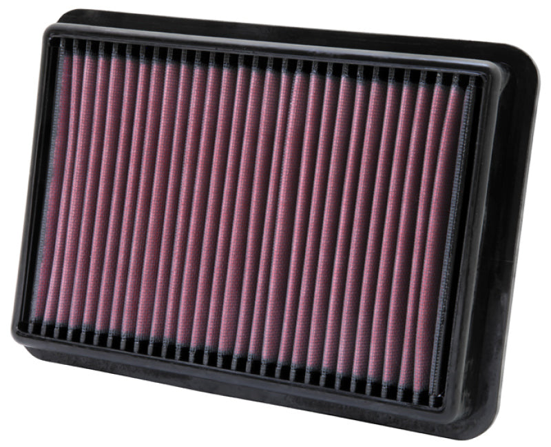 K&N 05-11 Nissan Navara 2.5L L4 10.5in OS Length/7.438in OS Width/1.438in H Replacement Air Filter-SR1 Performance