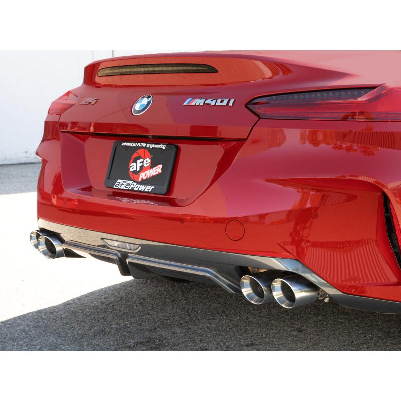 aFe 19-24 BMW Z4 M40i (G29) L6-3.0L (t) B58 MACH Force-Xp 3in to 2-1/2in SS CB Exhaust - Polished-SR1 Performance