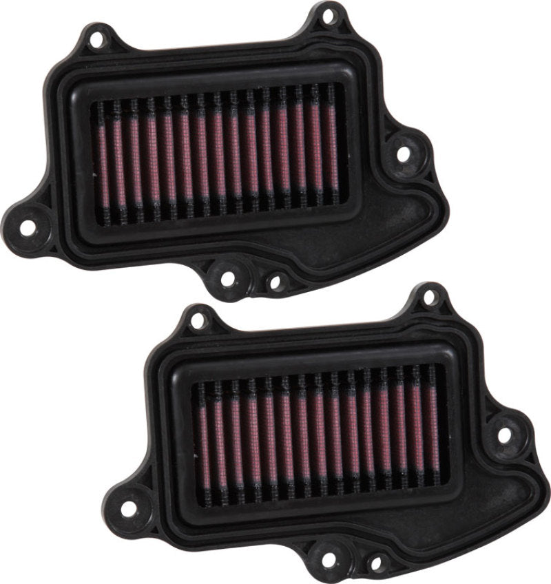 K&N 16-17 Suzuki Boulevard M90 1462CC Replacement Drop In Air Filter (Set of 2)-SR1 Performance