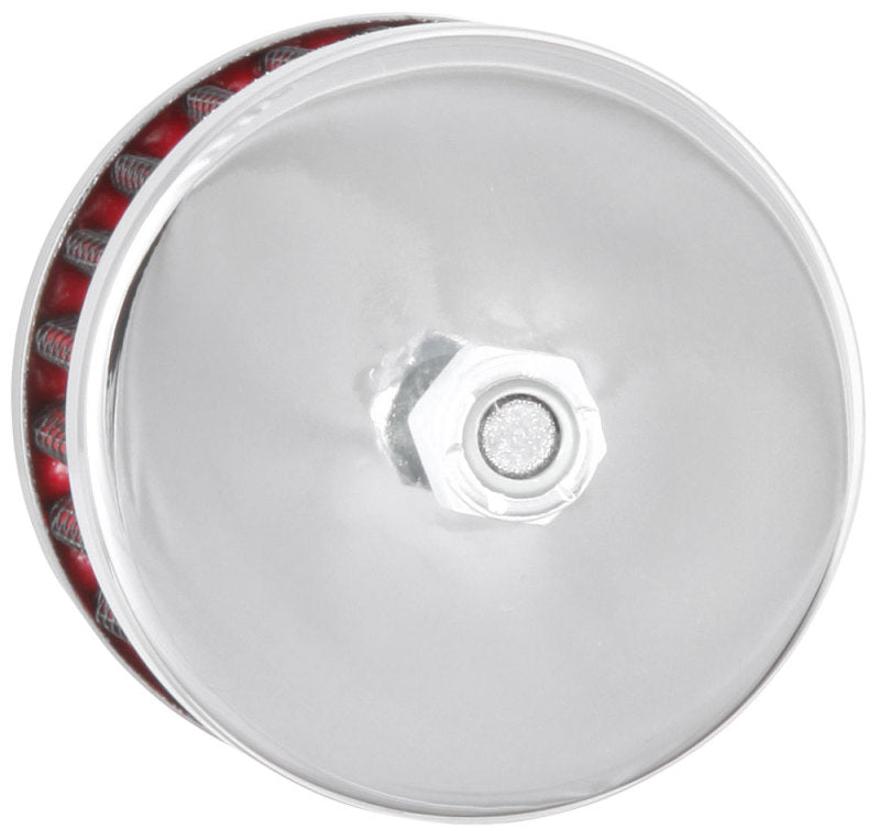 K&N Steel Base Crankcase Vent Filter 0.5in Vent OD x 2in OD x 1.5in Height-SR1 Performance