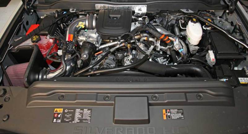 K&N 77 Series Performance Intake Kit for 2015 Chevrolet Silverado/GMC Sierra 2500 / 3500 6.6L V8-SR1 Performance