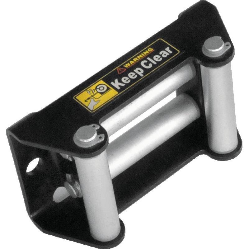 QuadBoss 6-inch Winch Roller Fairlead - Durable Powersports Equipment Part