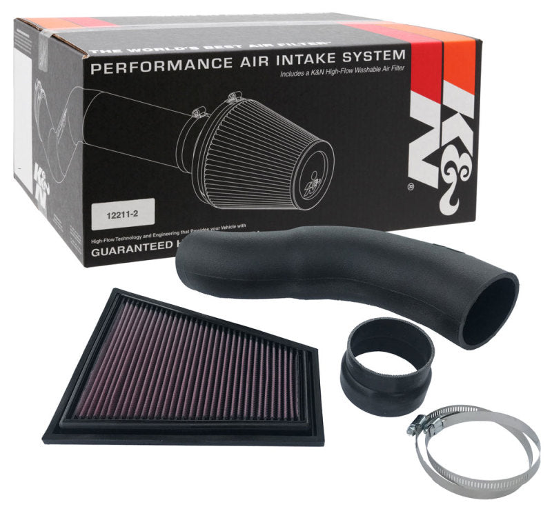 K&N 11-17 BMW 520i/528i N20 2.0L F/I Performance Air Intake System-SR1 Performance