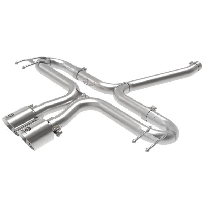 aFe Takeda 2-1/2in 304 SS Axle-Back Exhaust w/Polished Tips 17-20 Honda Civic Sport L4-1.5L (t)-SR1 Performance