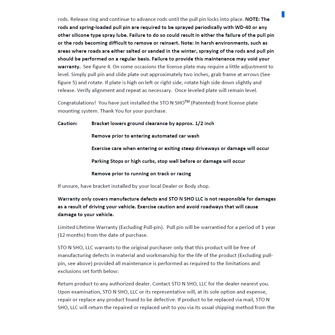 23-25 BMW i7 License Plate Frame Bracket-SR1 Performance