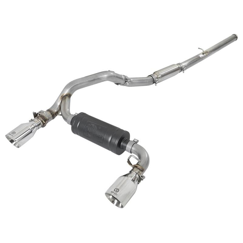 aFe Takeda 3in 304 SS Cat-Back Exhaust w/ Polished Tip 16-18 Ford Focus RS 2.3L (t)-SR1 Performance
