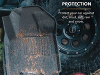 3D MAXpider 2008-2020 Lexus/Toyota LX/Land Cruiser Kagu 3rd Row Floormats - Gray-SR1 Performance