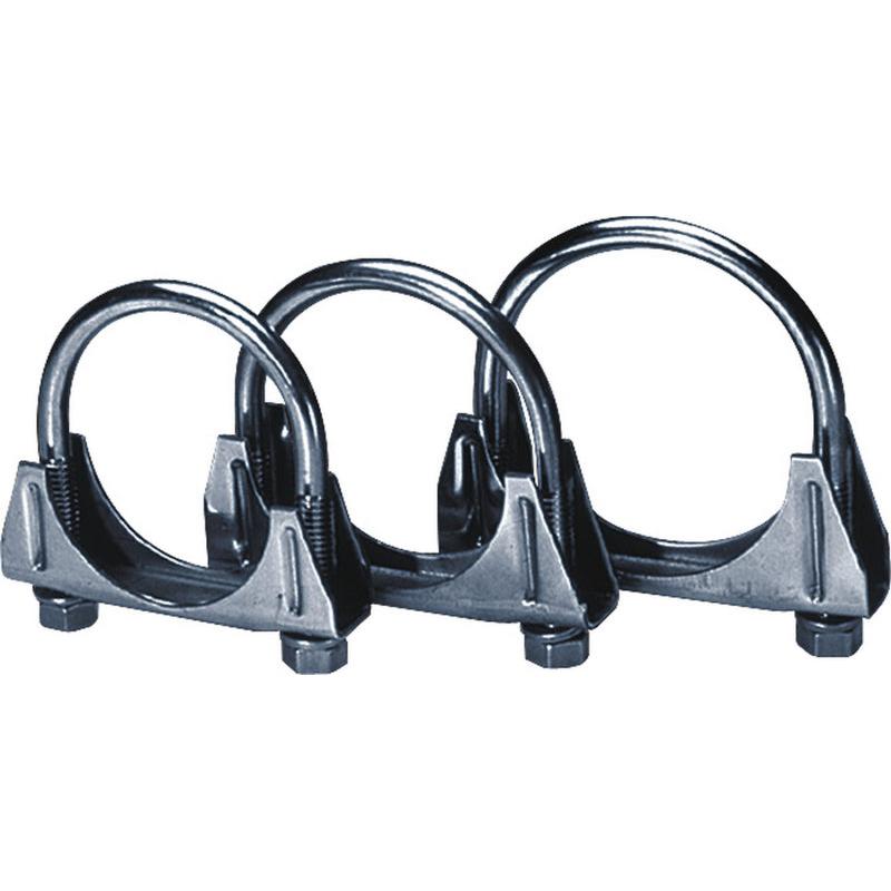 Borla Universal 2in Stainless Saddle Clamps