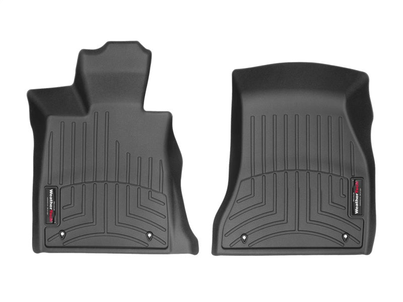 WeatherTech 2016+ BMW 7-Series Front FloorLiner DigitalFit in Black – Part #449391