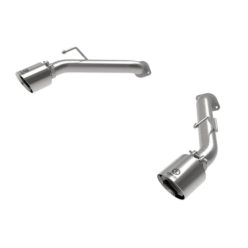 aFe 2023 Nissan Z V6-3.0L (tt) Takeda Stainless Steel Axle-Back Exhaust System w/ Polished Tip