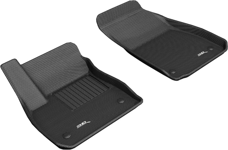 3D MAXpider 2018-2020 Buick Regal Kagu 1st Row Floormat - Black-SR1 Performance