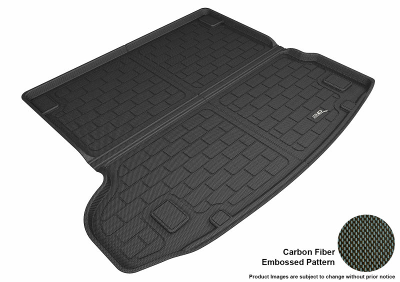 3D MAXpider 2017-2020 Jaguar/ Land Rover F-Pace/ Range Rover Velar Kagu Cargo Liner - Black-SR1 Performance