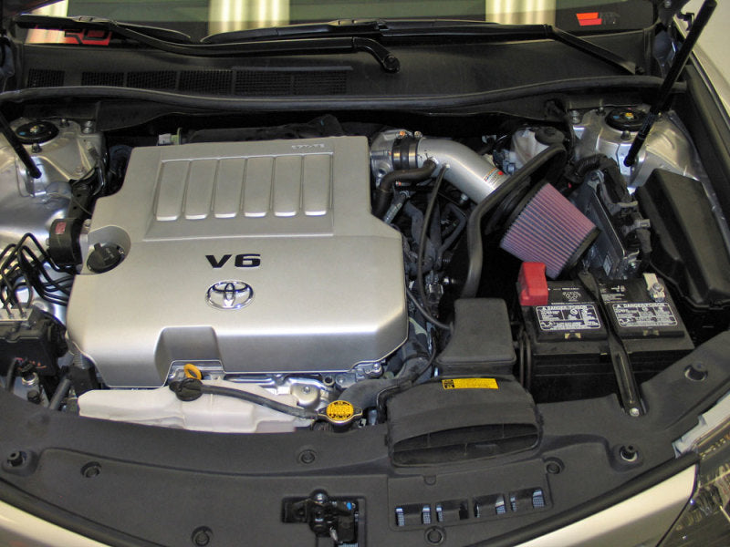 K&N 12 Toyota Camry 3.5L V6 Silver Short Ram Typhoon Intake-SR1 Performance
