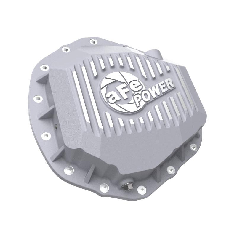 aFe Street Series Rear Differential Cover Raw w/ Machined Fins 19-20 Ram 2500/3500