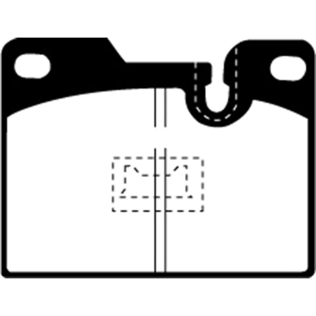 EBC Yellowstuff Rear Brake Pads for Porsche 924, 928 and 944 – High-Performance Street & Track Use