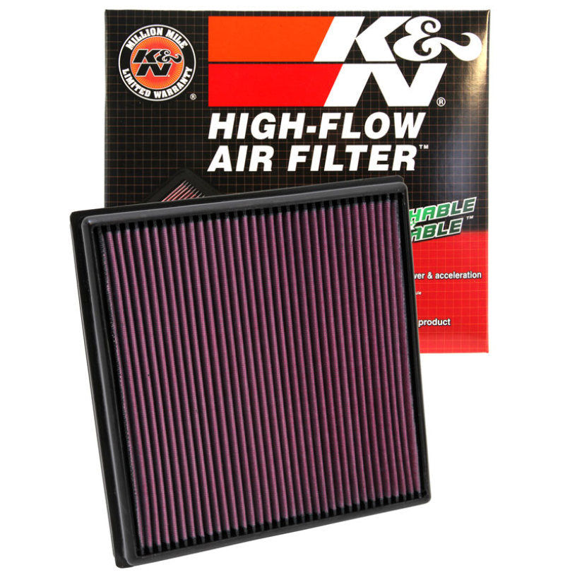 K&N 09-12 Chevrolet Cruze / 09-11 Opel Astra J / Vauxhall Astra MK6 Replacement Air Filter-SR1 Performance
