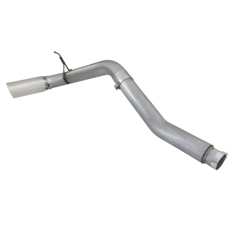 aFe LARGE Bore HD Exhausts 5in DPF-Back SS-409 2016 Nissan Titan XD V8-5.0L CC/SB (td)