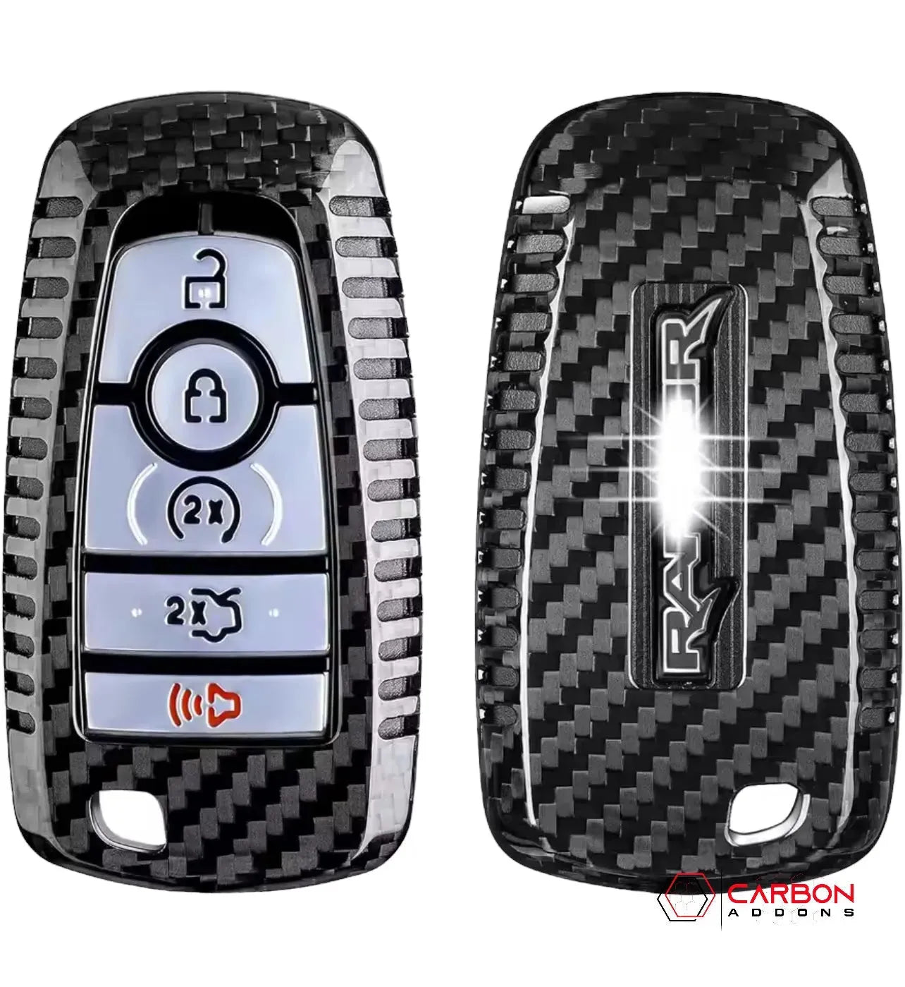 Raptor 2017-2024 Real Carbon Fiber Key Fob Cover