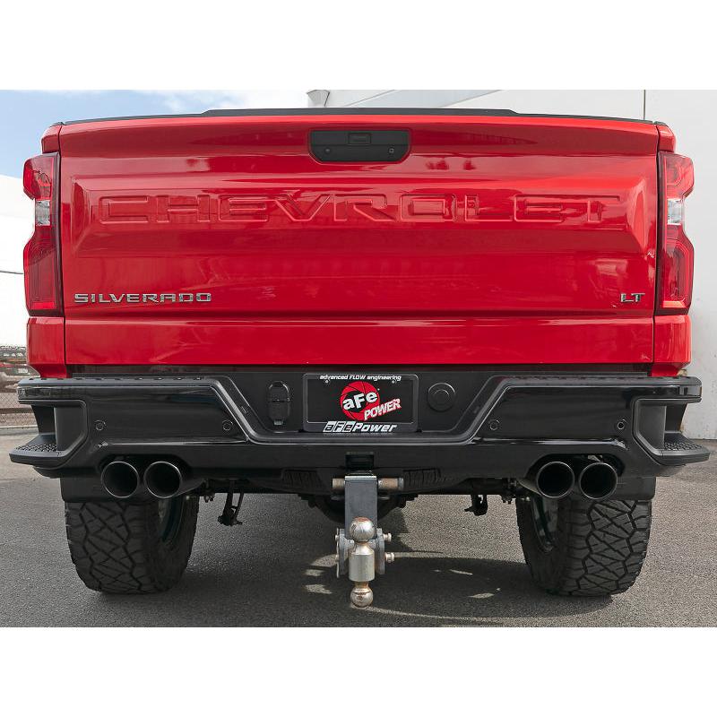 aFe Vulcan Series 3in 304 SS Exhaust Cat-Back w/ Black Tips 2019 GM Silverado/Sierra 1500 V8-5.3L-SR1 Performance