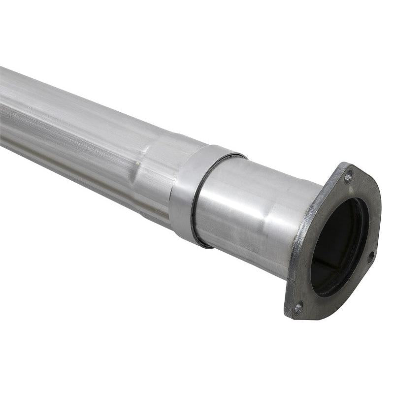 aFe Power 15-16 Ford F250/F350 6.7L Diesel Rebel XD 4in 409 SS DPF-Back Exhaust System - Black Tips-SR1 Performance