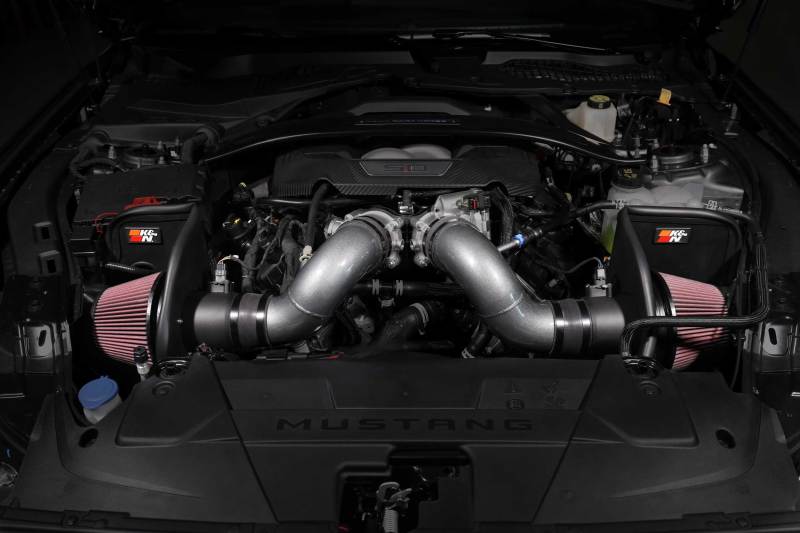 K&N 2024+ Ford Mustang V8 5.0L Typhoon Performance Air Intake System-SR1 Performance