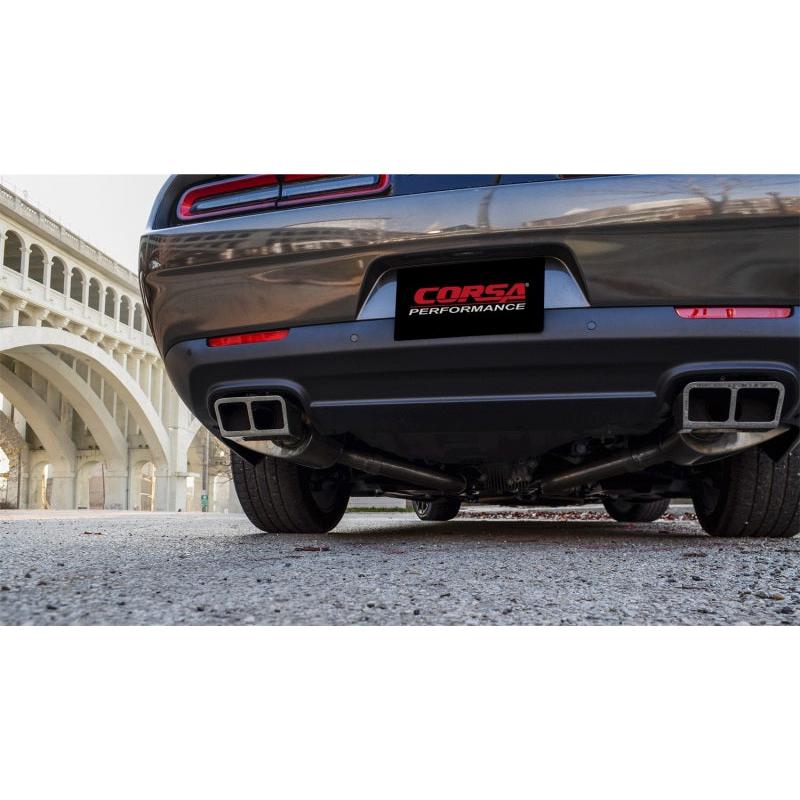 Corsa 2015-2023 Dodge Challenger SRT / Scat Pack / R/T 6.4L Polished Xtreme Cat-Back Exhaust