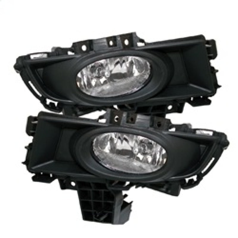 Spyder Mazda 3 07-08 4Dr OEM Fog Lights (Wont Fit Sports/Gt Or Htchback)w/swch Clear FL-CL-MAZ307-C-SR1 Performance