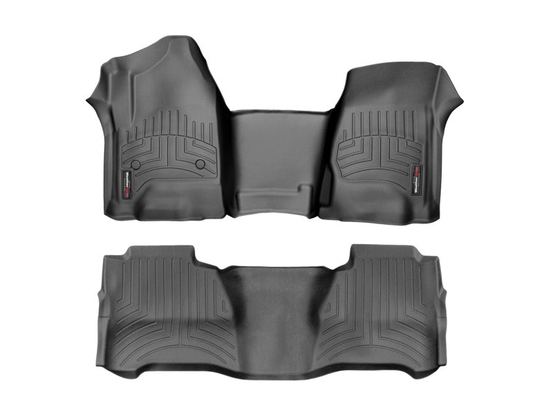 WeatherTech DigitalFit FloorLiner for Ford Transit 2015-2016 Front, Black - Part #449751V