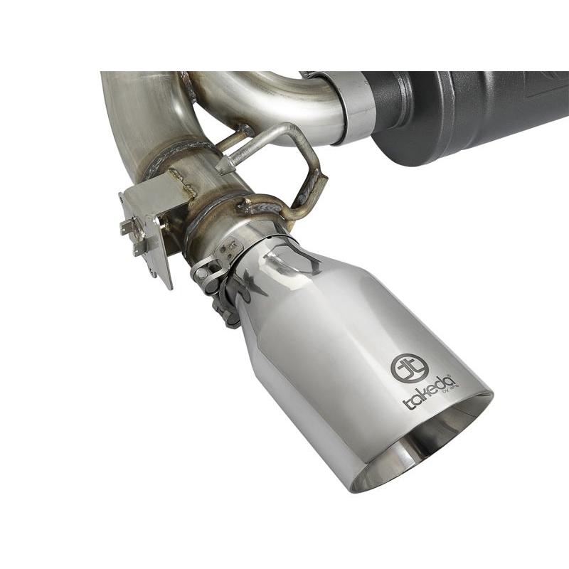 aFe Takeda 3in 304 SS Cat-Back Exhaust w/ Polished Tip 16-18 Ford Focus RS 2.3L (t)-SR1 Performance