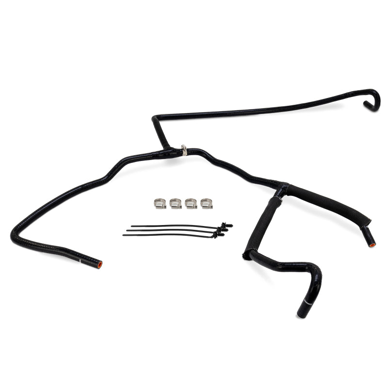 Mishimoto 11-14 Ford 6.7L Powerstroke Coolant Overflow Hose - Silicone Replacement with Built-in One-Way Valve