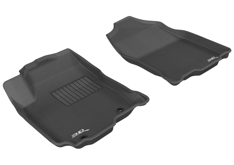 3D MAXpider 2013-2018 Toyota RAV4/RAV4 Hybrid Kagu 1st Row Floormat - Black-SR1 Performance