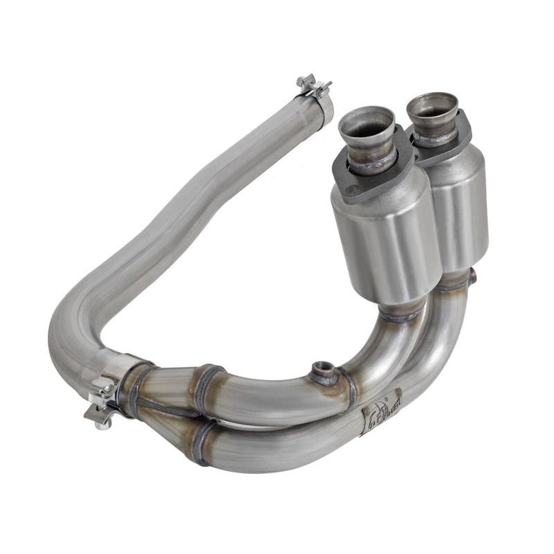 aFe Power Direct Fit Catalytic Converter Replacements Front 04-06 Jeep Wrangler (TJ/LJ) I6-4.0L-SR1 Performance