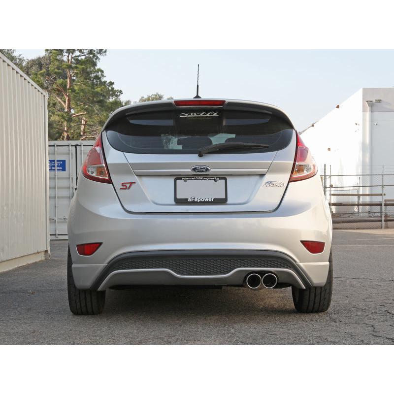 aFe Takeda Series 2 1/2in 304 SS Cat-Back 14-19 Ford Fiesta L4-1.6L (t) w/Polished Tip-SR1 Performance
