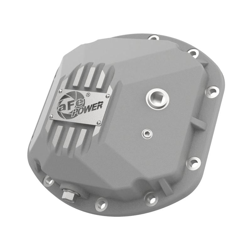 aFe 97-18 Jeep Wrangler TJ/JK Dana 30 Street Series Differential Cover w/ Machined Fins - Raw-SR1 Performance