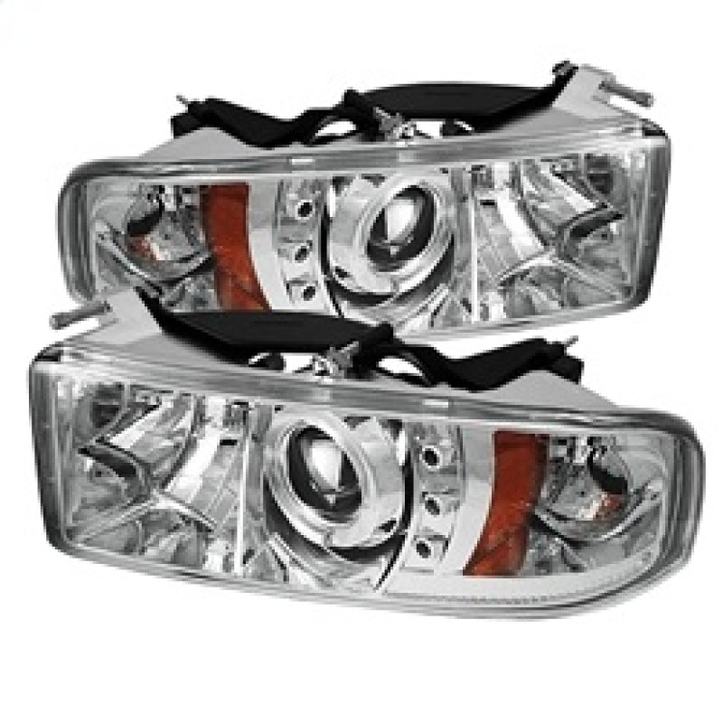 Spyder Dodge Ram 1500 94-01 94-02 Projector Headlights LED Halo LED Chrm PRO-YD-DR94-HL-AM-C-SR1 Performance