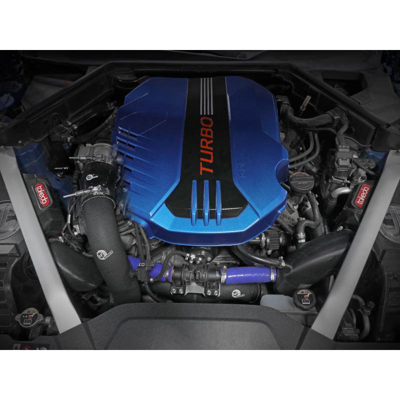 aFe Kia Stinger 18-22 V6-3.3L (tt) BladeRunner Cold Charge Pipe- Black-SR1 Performance