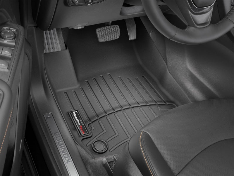 WeatherTech 2024 Subaru Impreza Front FloorLiner DigitalFit in Black with HDTE Material