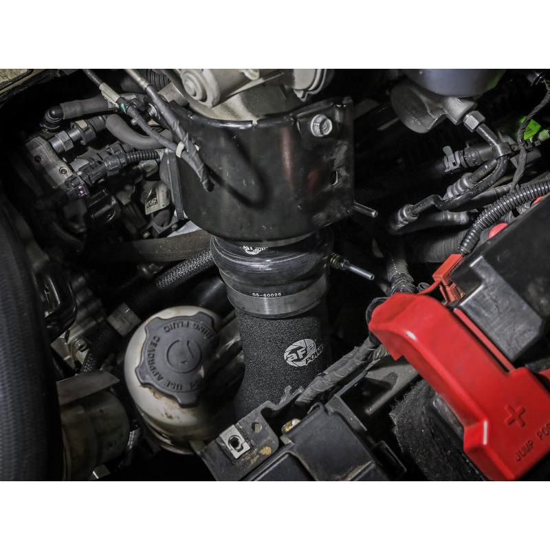 aFe BladeRunner Aluminum Hot and Cold Charge Pipe Kit Black RAM Diesel Trucks 19-23 L6-6.7L (td)-SR1 Performance