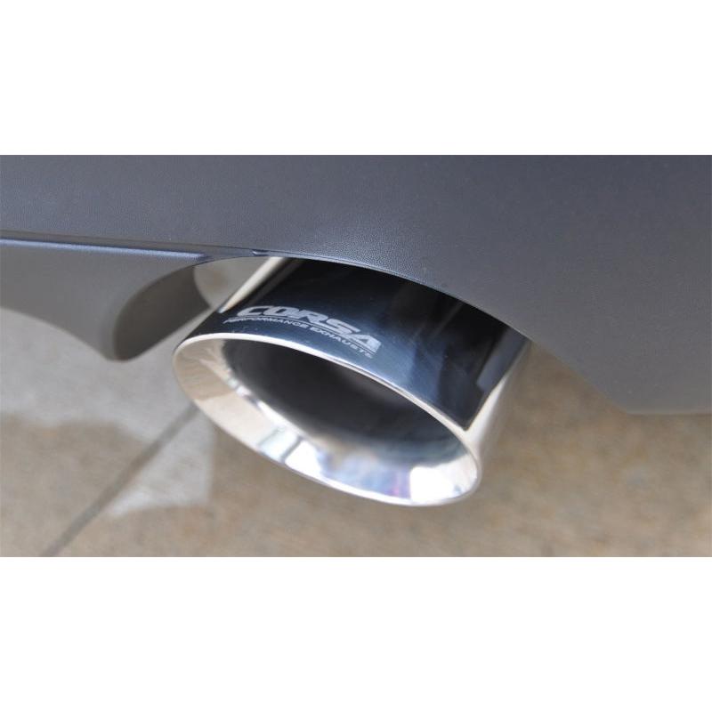 Corsa 2011-2021 Jeep Grand Cherokee Polished 2.5in Dual Rear Exit Cat-Back Exhaust-SR1 Performance