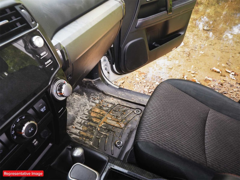 WeatherTech FloorLiner HP Rear for Hyundai Tucson 2022-2023 – Custom Fit, All-Weather Protection in Black