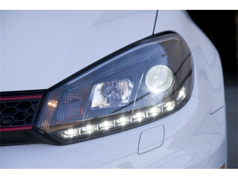 Spyder Volkswagen Golf/GTI 10-13 Projector Headlights Halogen Model- DRL Blk PRO-YD-VG10-DRL-BK-SR1 Performance
