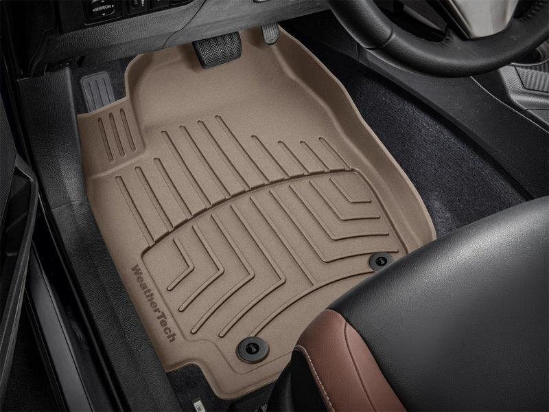 WeatherTech FloorLiner HP for Toyota RAV4 2013-2015 Front - Tan