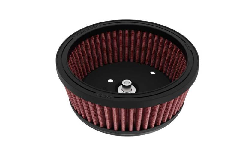 K&N Round Tapered 6.25in Base OD x 5.5in Top OD x 2.125in H Replacement Filter for Harley Davidson-SR1 Performance