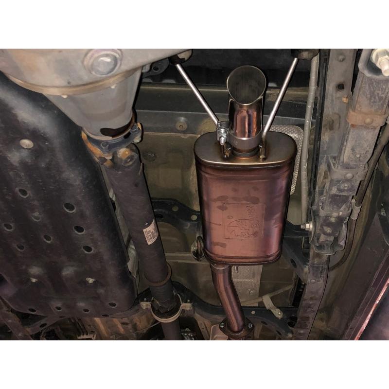 aFe ROCK BASHER 2.5in 409 SS Cat-Back Exhaust - 16-20 Toyota Tacoma L4-2.7L / V6-3.5L-SR1 Performance