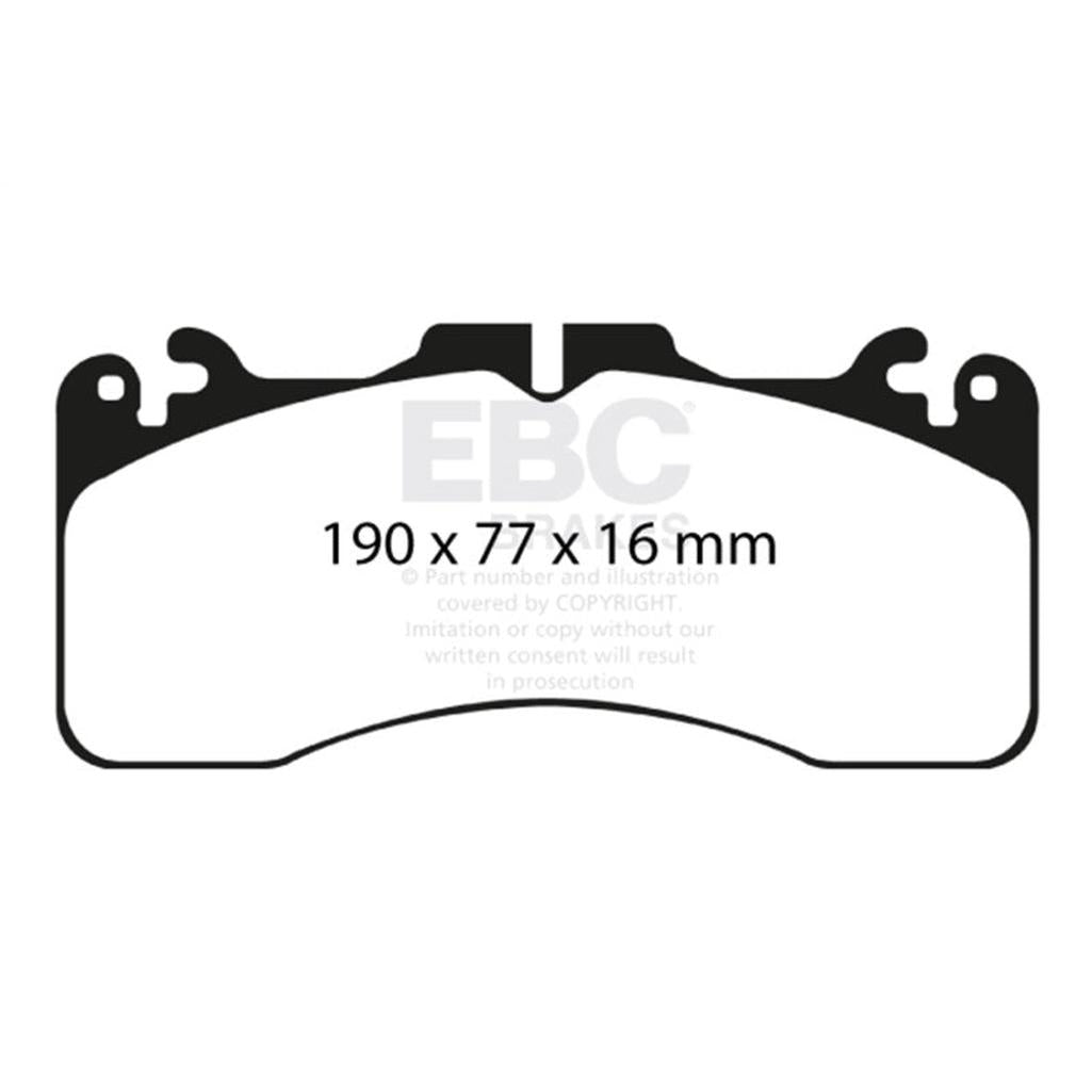 EBC Bluestuff NDX Front Brake Pads for Lexus GS-F and RC F – High Friction Sport Performance