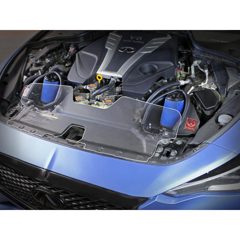 aFe Takeda Stage-2 Pro 5R Cold Air Intake System 16-19 Infinity Q50/Q60 V6-3.0L (tt)-SR1 Performance