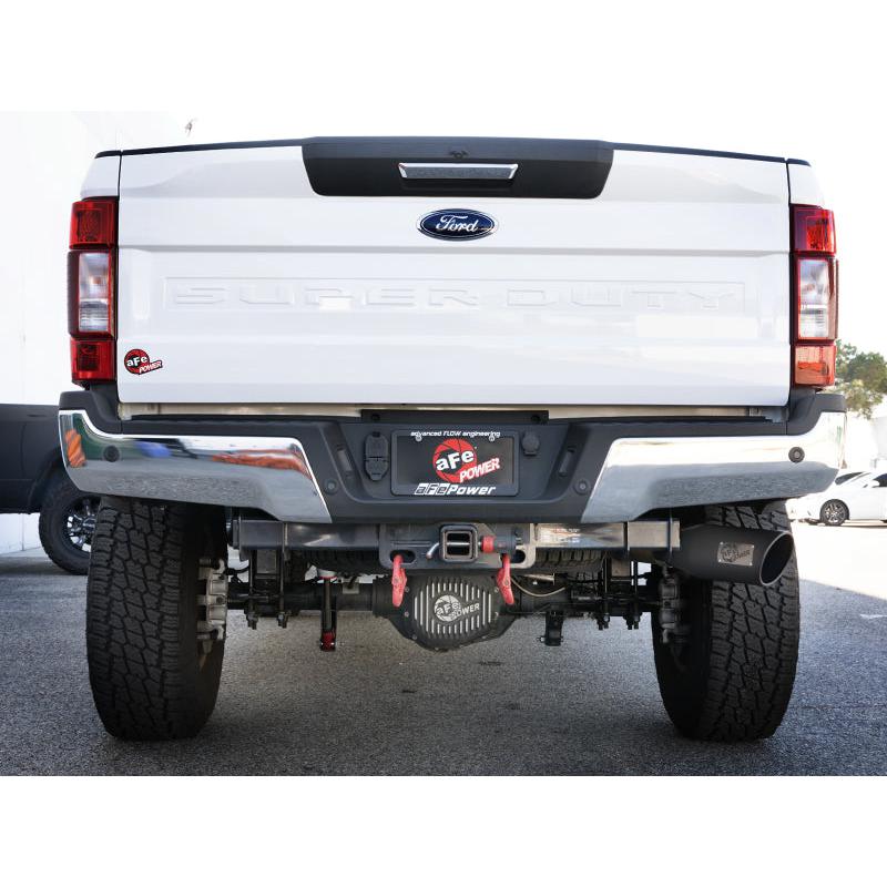 aFe MACHForce XP 4in Cat-Back SS-409 Exhaust w/ Black Tips 2017 Ford Super Duty F-250/F-350 V8-6.2L