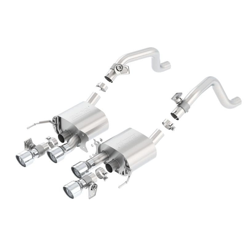 Borla 2014 Chevrolet Corvette C7 6.2L 8cyl S Type Exhaust w/ NPP Dual Mode (rear section only)