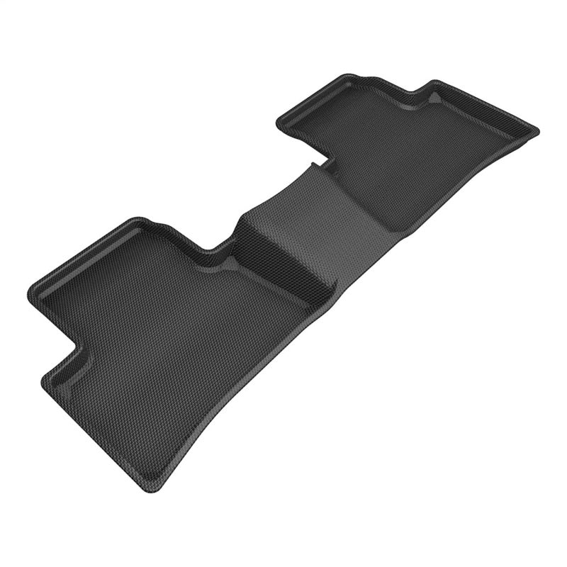 3D MAXider 22-23 Toyota Corolla Cross FWD Kagu Black Floor Mats - Row 2-SR1 Performance