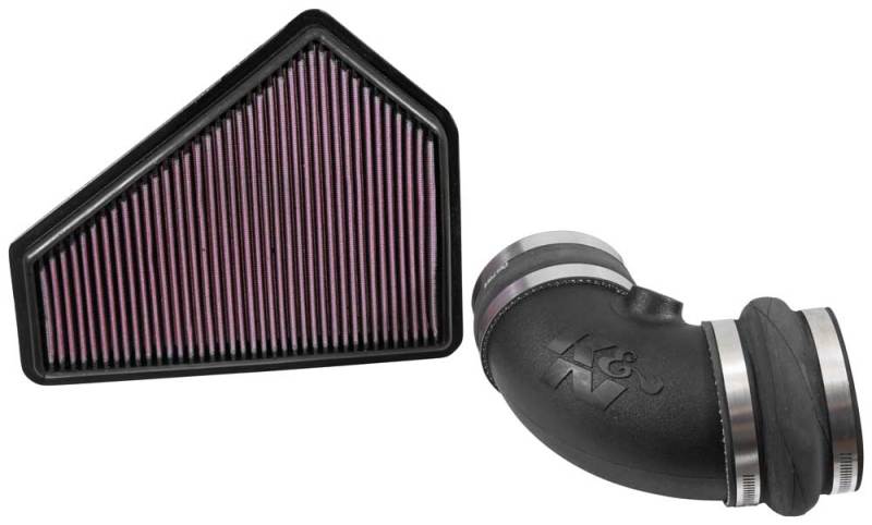 K&N 09-15 Cadillac CTS-V V8 6.2L F/I 57 Series FIPK Performance Intake Kit-SR1 Performance